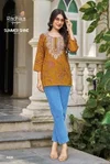 Summer Shine Vol 3 By Radhika Cotton Lucknowi Work Top
